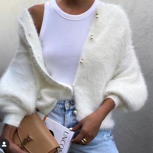 Pearl Button Cardigan